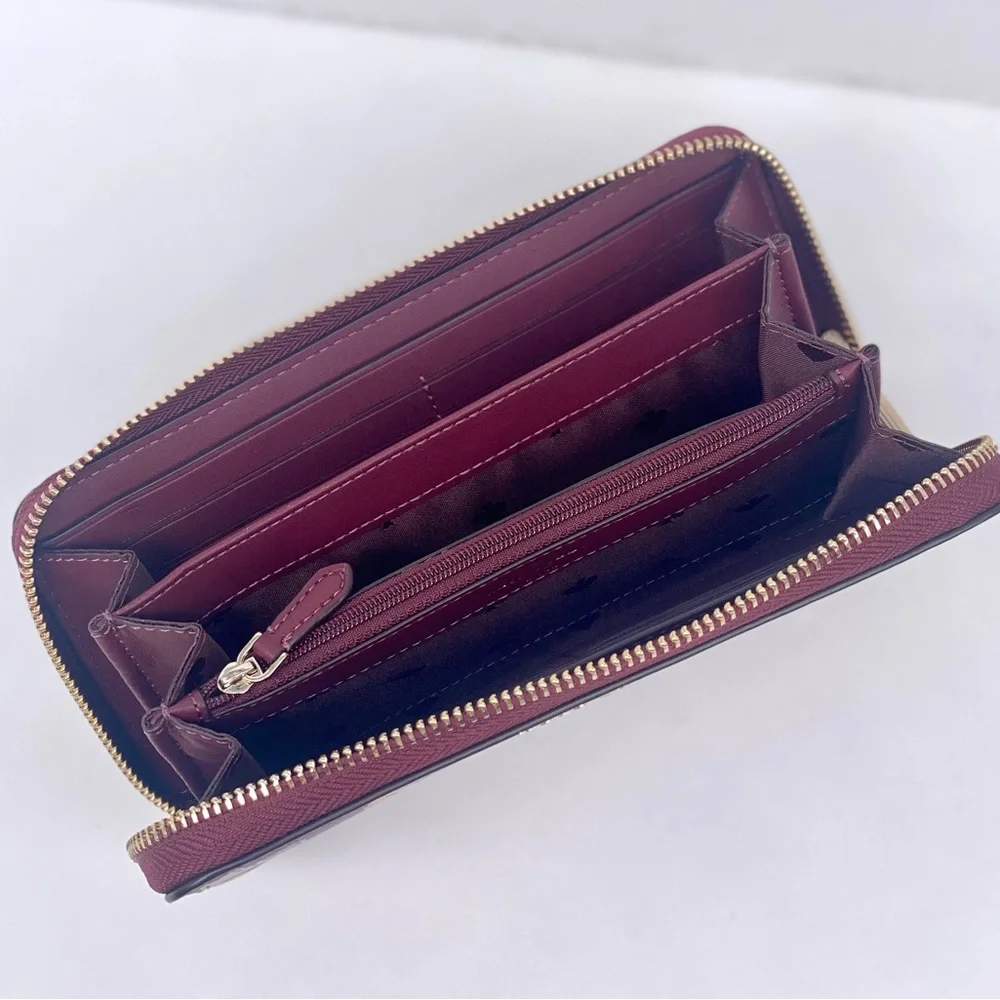 Kate Spade Tinsel Boxed Large Continental Wallet